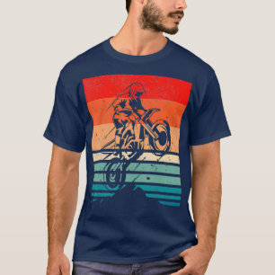 Vintage Retro Motocross Bike Racing Dirt Bike T-Shirt