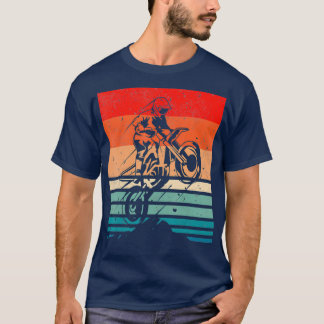 Vintage Retro Motocross Bike Racing Dirt Bike T-Shirt