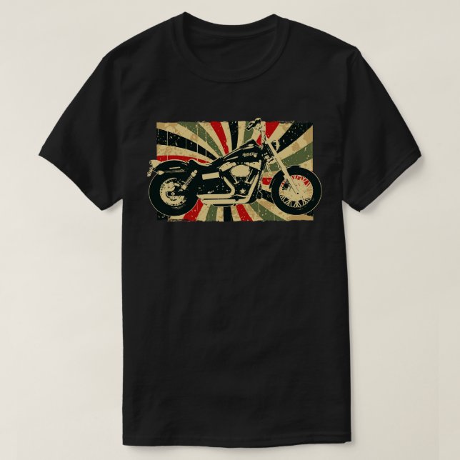 Vintage Retro Motor T-Shirt (Design Front)