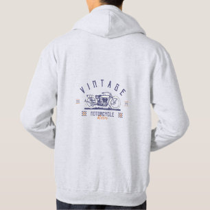 vintage retro motorcycle  hoodie