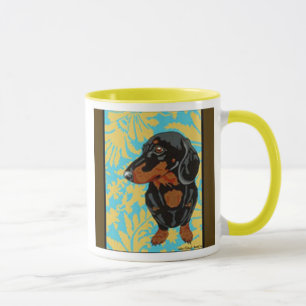 VINTAGE RETRO MUG TECKEL