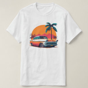 Vintage Retro Muscle Cars Cool Sports Car Classic T-Shirt