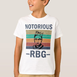 Vintage Retro Notorious RBG Ruth Bader Ginsburg T-Shirt