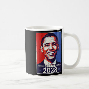 Vintage Retro Obama 2028 48th President America Me Coffee Mug