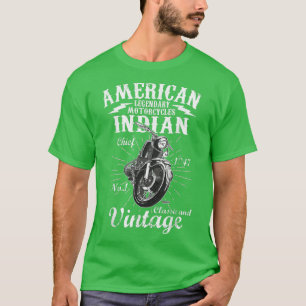 Vintage Retro Old Biker 1947 American Motorcycle 1 T-Shirt