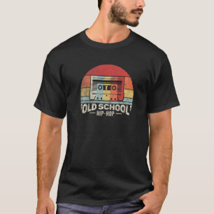 Vintage Retro Old School Hip Hop 80s 90s Cassette T-Shirt