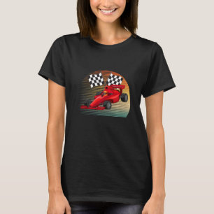 Vintage Retro One Formula Motor Sport Racing Fan R T-Shirt