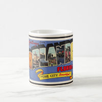 Vintage, Retro Orlando Florida Greeting Mug