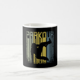 Vintage Retro Parkour Freerunning Coffee Mug