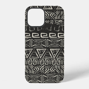 vintage retro pattern. Aztec background. iPhone 12 Case