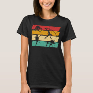 Vintage Retro Pole Vault 2 T-Shirt