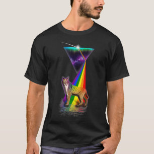 Vintage Retro Prism Bobcat T-Shirt