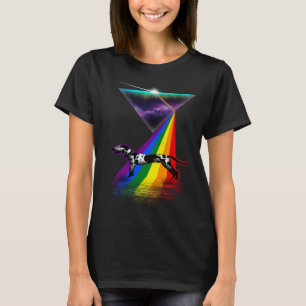 Vintage Retro Prism Catahoula Leopard T-Shirt