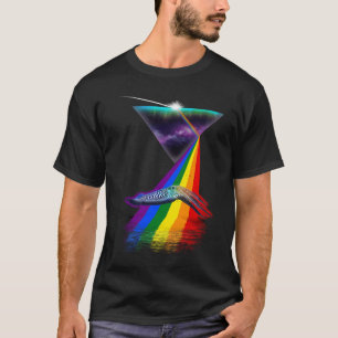 Vintage Retro Prism Cuttlefish T-Shirt