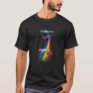 Vintage Retro Prism Snow Leopard T-Shirt