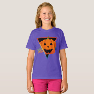 VINTAGE RETRO PUMPKIN FUNNY HALLOWEEN COSTUME T-Sh T-Shirt