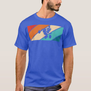 Vintage Retro Quad Bike Rider 1407 T-Shirt