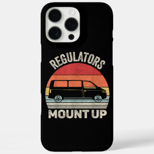 Vintage Retro Regulators Mount Up Funny Mum iPhone 16 Pro Max Case