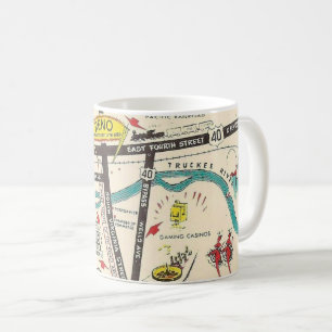 Vintage Retro Reno Nevada Mug