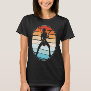 Vintage Retro Rock & Roll Music and Guitar Lover T-Shirt