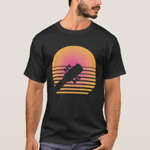 Vintage Retro Rock & Roll Music and Guitar Lover T-Shirt