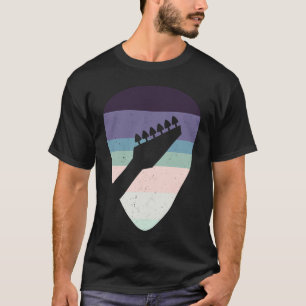 Vintage Retro Rock & Roll Music and Guitar Lover T-Shirt