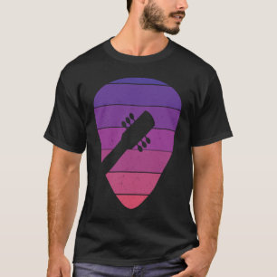 Vintage Retro Rock & Roll Music and Guitar Lover T-Shirt