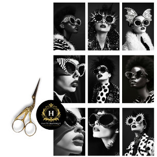 Vintage Retro Rock Star Glam Collage Decoupage  Tissue Paper