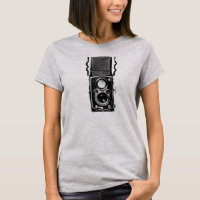 Vintage Retro Rolleiflex Twin Lens Camera T-Shirt