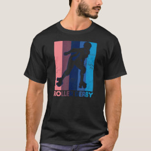 Vintage Retro Roller Derby T-Shirt