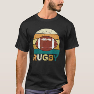 Vintage Retro Rugby Fan Player Coach T-Shirt
