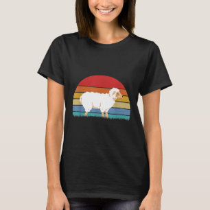 Vintage Retro Sheep Animal Lover Zookeeper T-Shirt