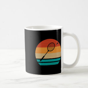 Vintage Retro Shuttle Badminton 1 Coffee Mug