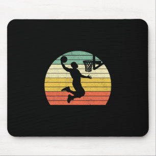 Vintage Retro Sketll Dunk Shirt Sunset Colorful Me Mouse Mat