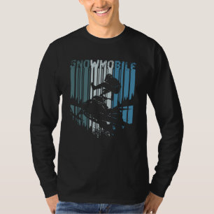 Vintage Retro Snowmobile T-Shirt
