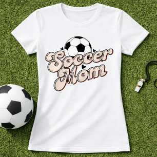 Vintage Retro Soccer Mom T-Shirt
