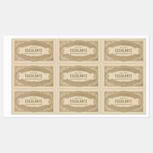 Vintage Retro Sophisticated French Creamy Border