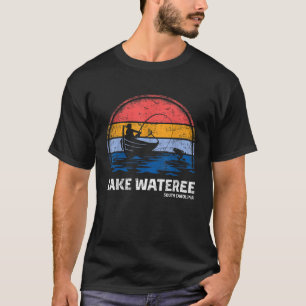 Vintage Retro South Carolina Wateree Lake Summer F T-Shirt