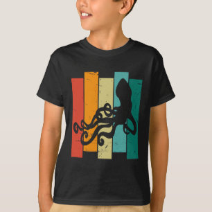 Vintage Retro Squid T-Shirt