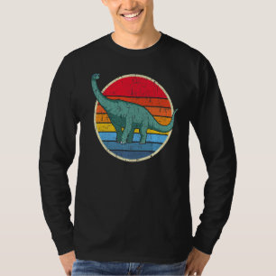 Vintage Retro Style Dinosaur I Brachiosaurus Diplo T-Shirt