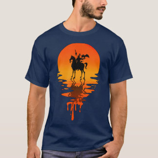 Vintage Retro Style Genghis Khan T-Shirt