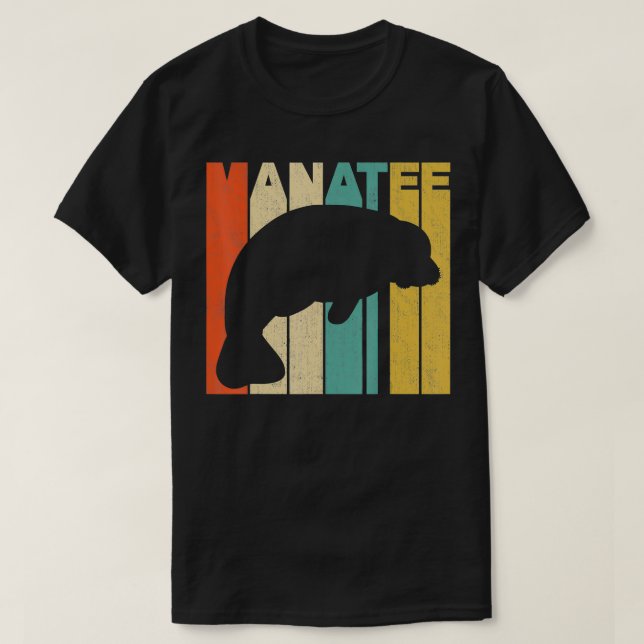 Vintage Retro Style Mana Silhouette  T-Shirt (Design Front)