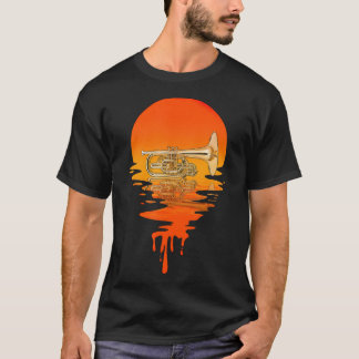 Vintage Retro Style Mellophone T-Shirt