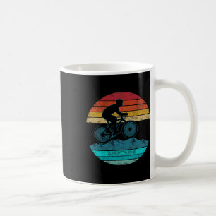 Vintage Retro Style Mountain Bikers Biking Gift  Coffee Mug