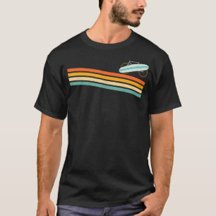 Vintage Retro Style Summer Bicycle beach Let's go T-Shirt