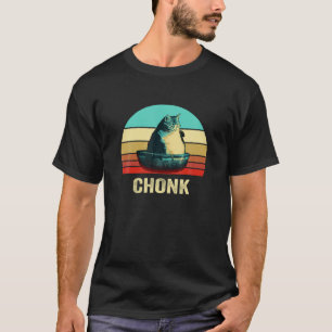 Vintage Retro Style Sunset Chonk T-Shirt