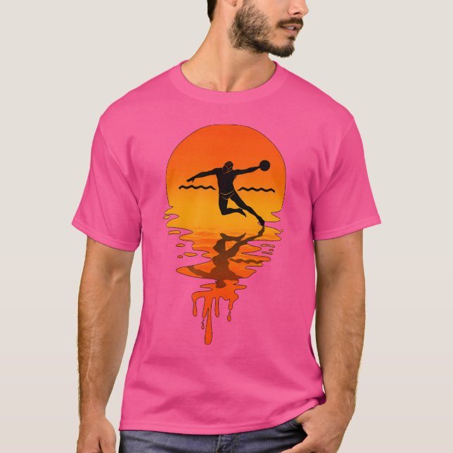 Vintage Retro Style Water Polo (Front)