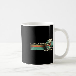 Vintage Retro Summer Vacation California La Jolla Coffee Mug