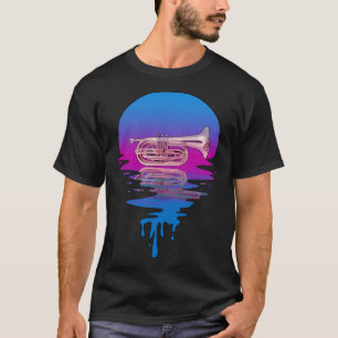Vintage Retro Sunset Baritone T-Shirt