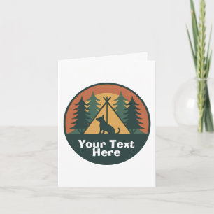 Vintage Retro Sunset Dad and Grandpa Personalised  Card